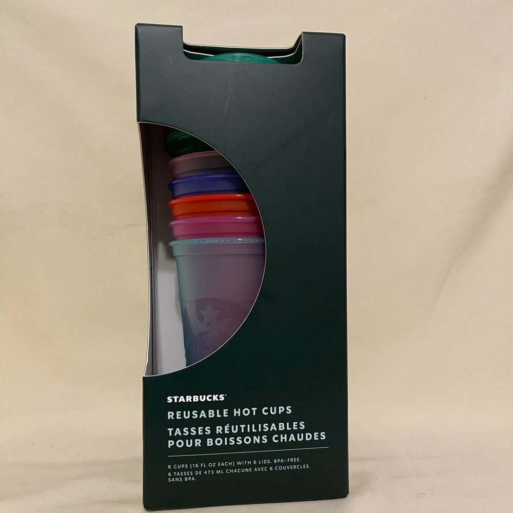 Summer reusable hot cups
